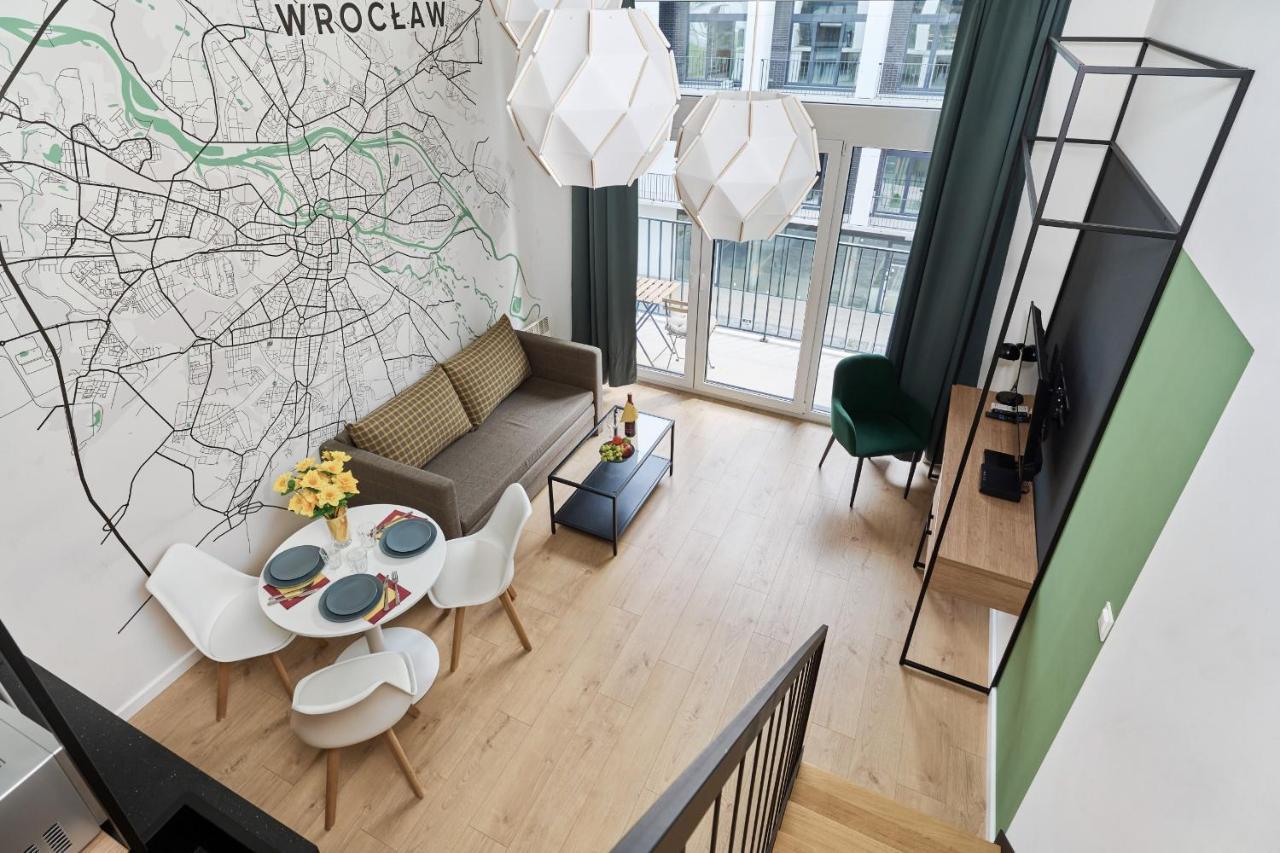 Mezzanine Studio Apartments Zarembowicza Wroclaw Airport By Renters Extérieur photo