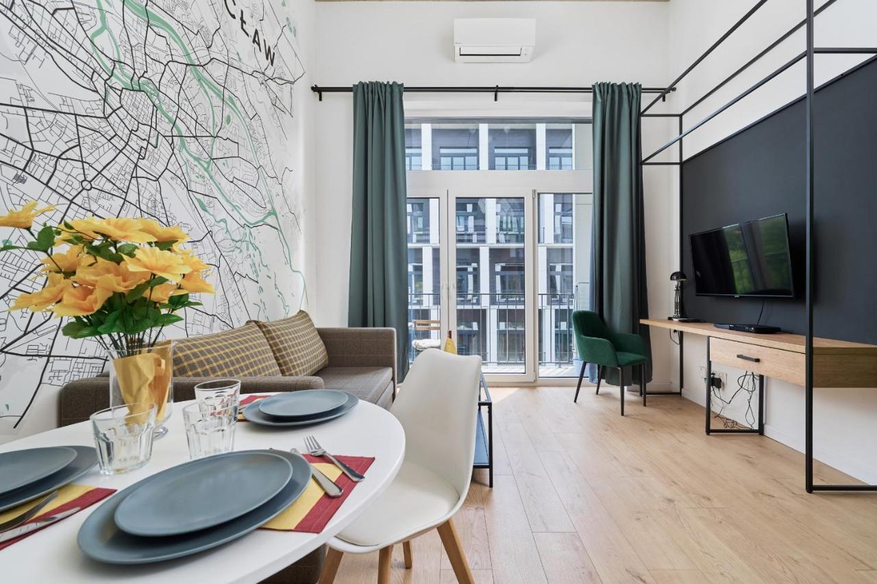 Mezzanine Studio Apartments Zarembowicza Wroclaw Airport By Renters Extérieur photo