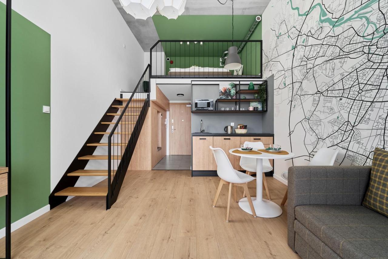 Mezzanine Studio Apartments Zarembowicza Wroclaw Airport By Renters Extérieur photo