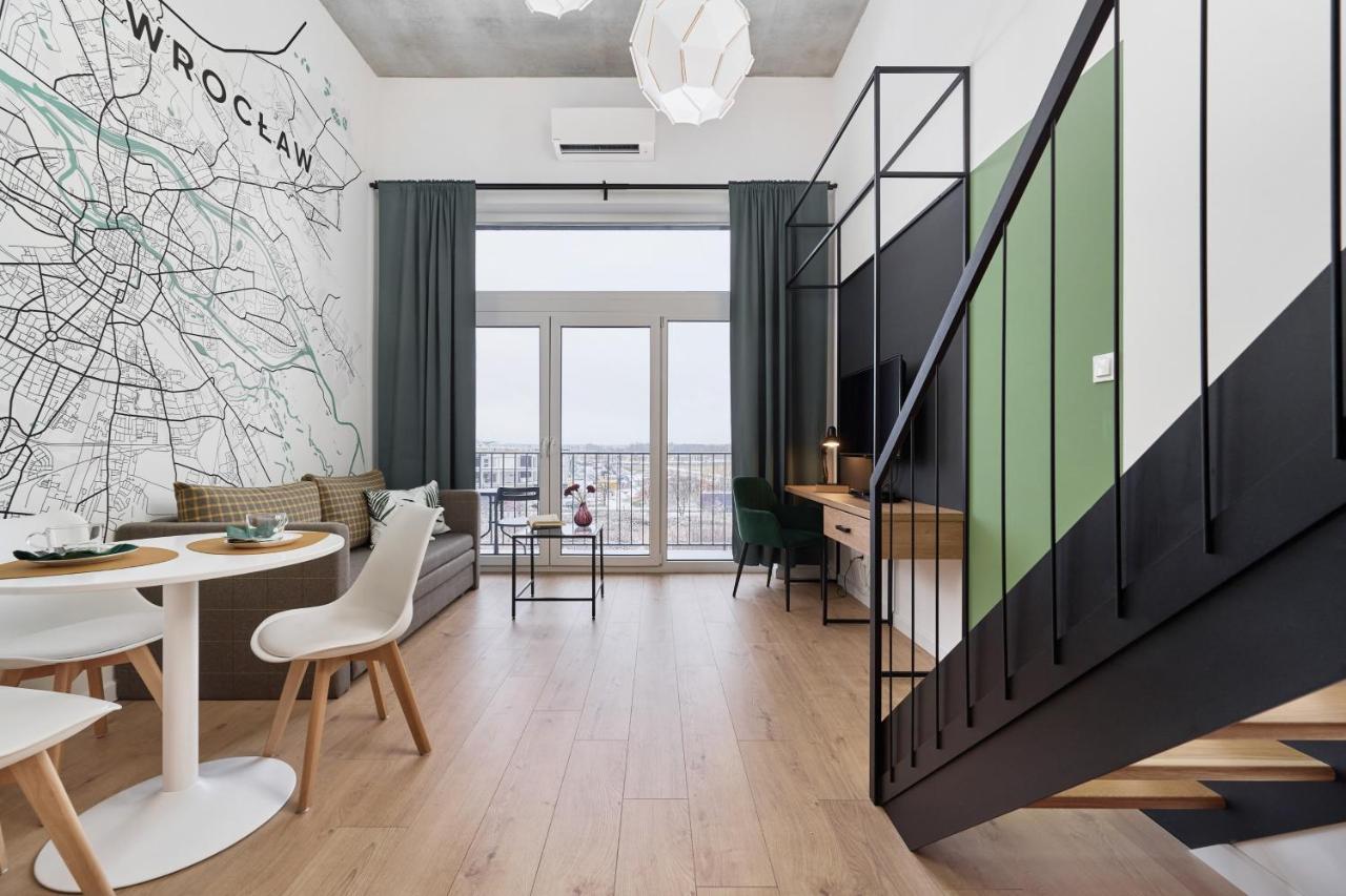 Mezzanine Studio Apartments Zarembowicza Wroclaw Airport By Renters Extérieur photo