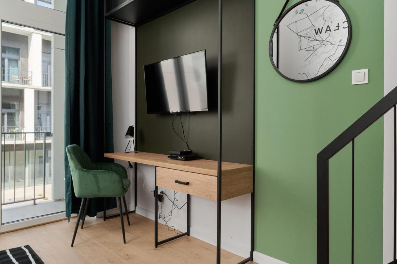 Mezzanine Studio Apartments Zarembowicza Wroclaw Airport By Renters Extérieur photo